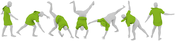 Cloth animation